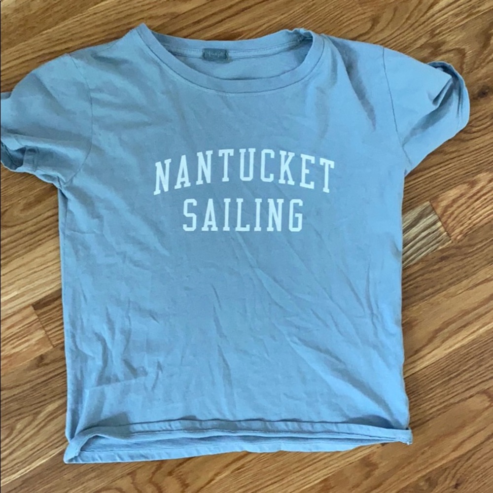 Nantucket sailing shirt